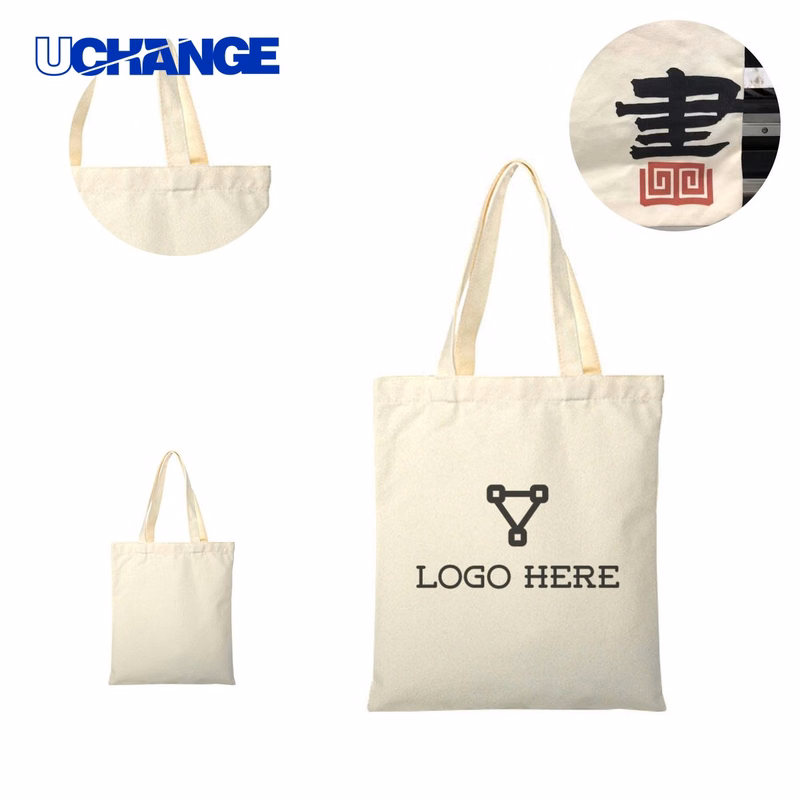 Large Eco Canvas Reusable Shopping Tote Bag