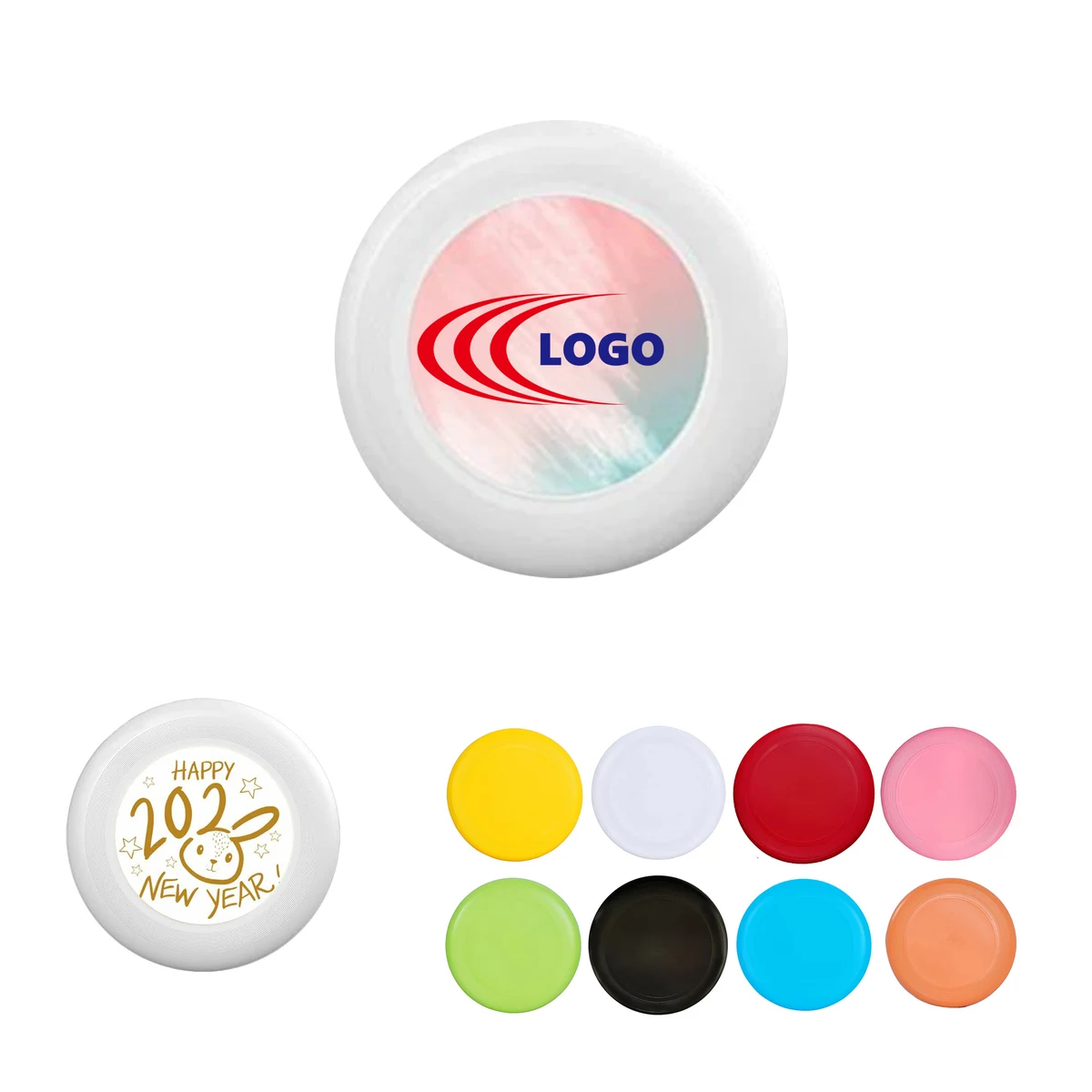 Custom 10.6" Solid Color Sports Competition Flying Discs MOQ20 1