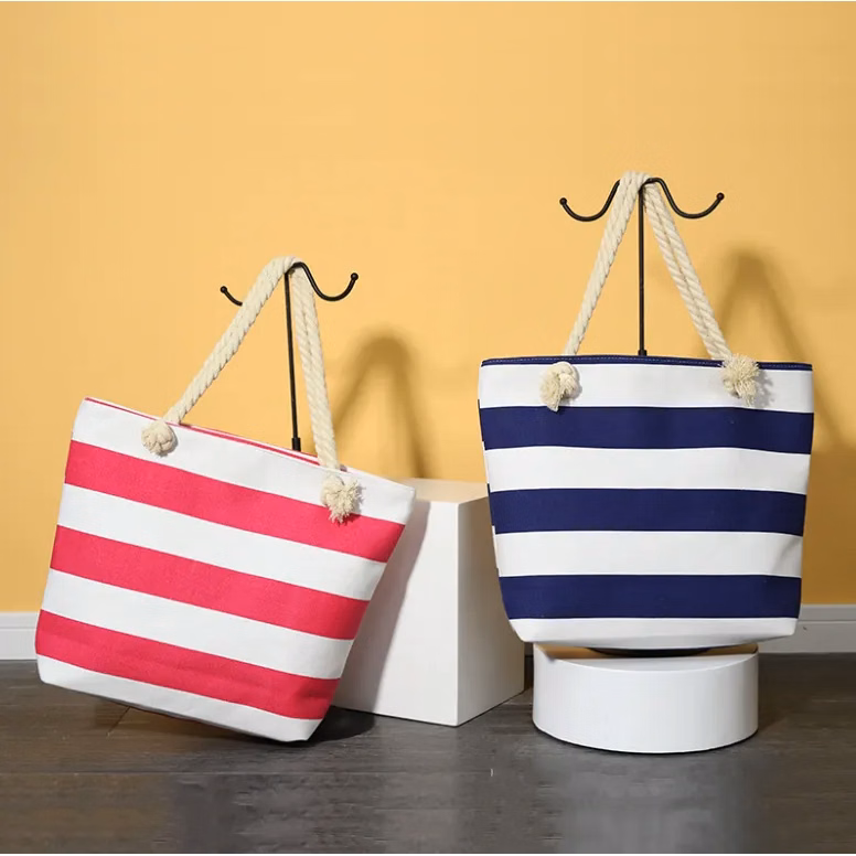 Canvas Beach Bag