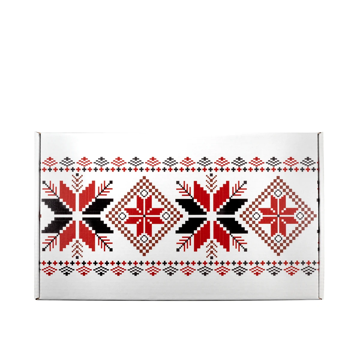 Mailing Box B-Flute 20.000" x 12.000" x 4.000" Group F - 960 sq in White Digital Print 1