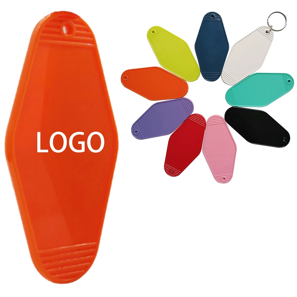 Plastic Diamond Key Chain 1
