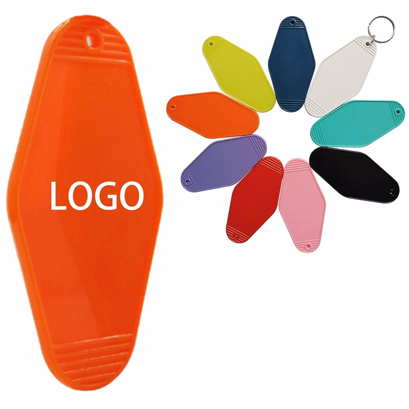 Plastic Diamond Key Chain