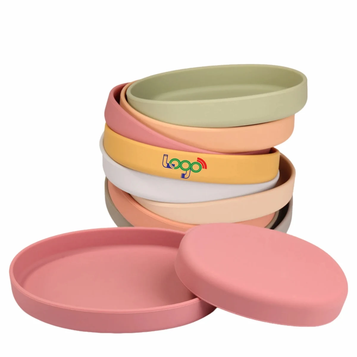 Baby - Friendly Silicone Sectioned Plate 1