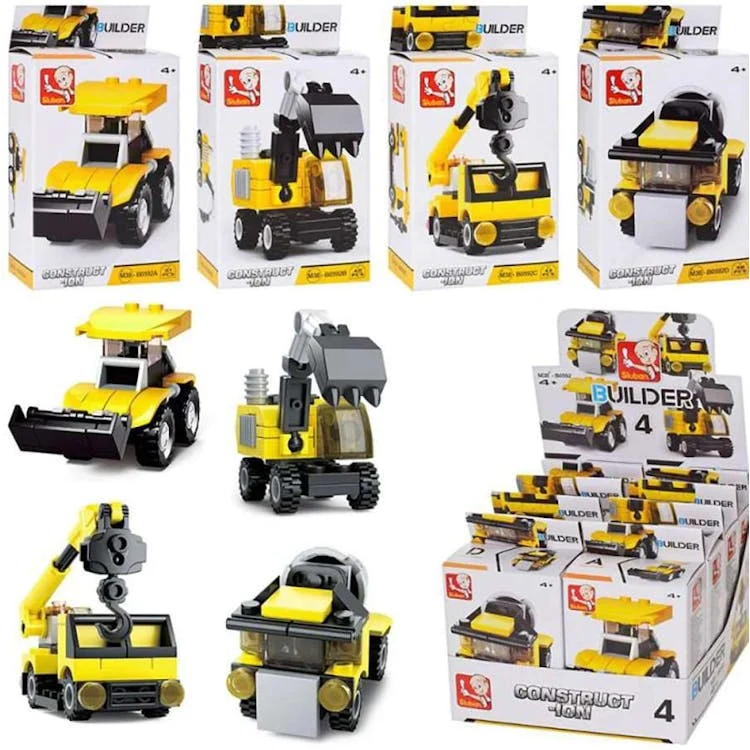 Construction Building Brick Kits - Assorted 1