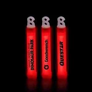 Red 4" Premium Glow Light Stick 1