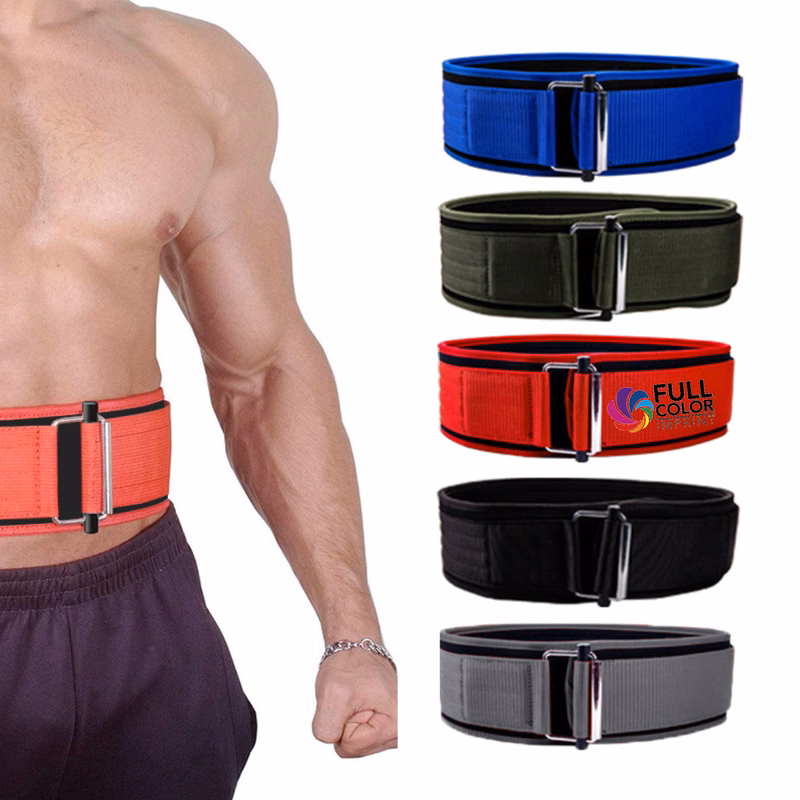 Full Color Strength Weightlifting Belt Auto Lock MOQ 50