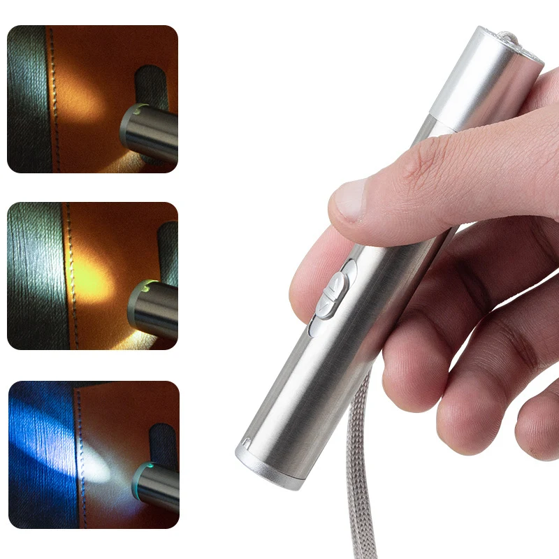2-In-1 Mini LED Penlight Flashlight 1