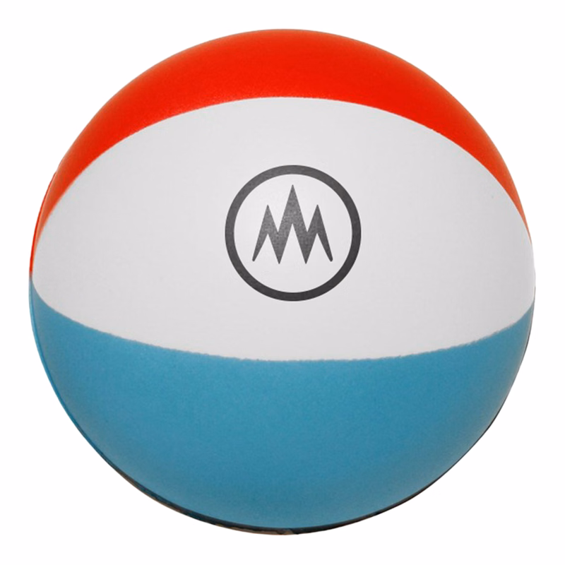 Beach Ball Stress Balls w/ Custom Logo Stress Reliever Balls