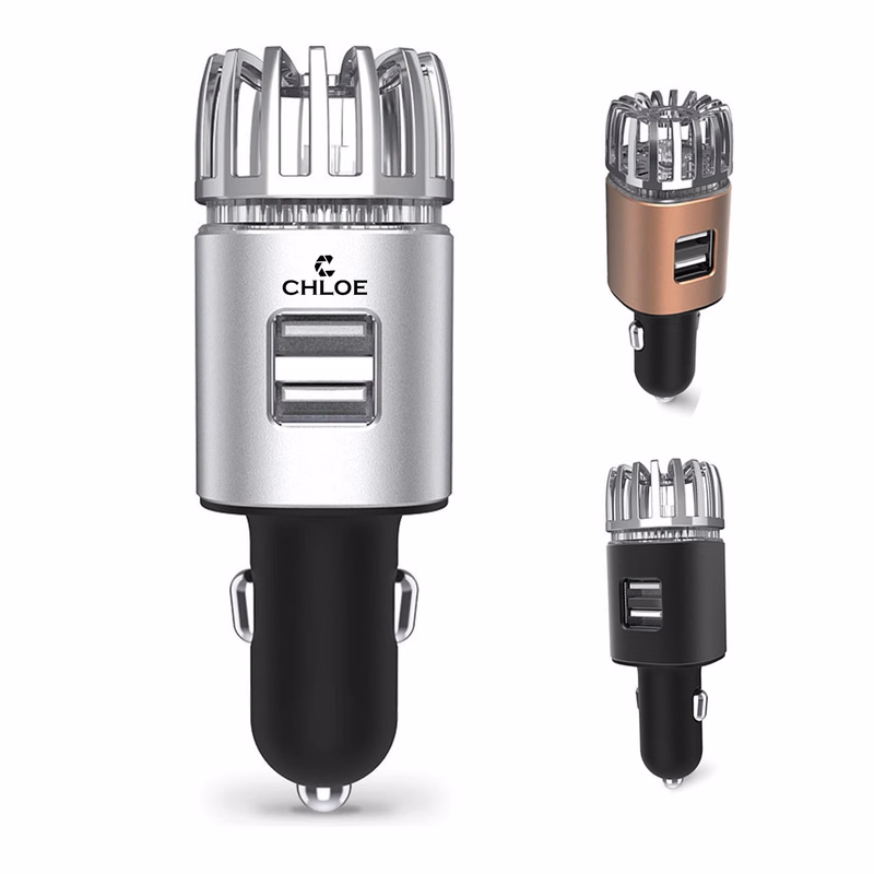 Aluminum Alloy Usb Car Air Purifier