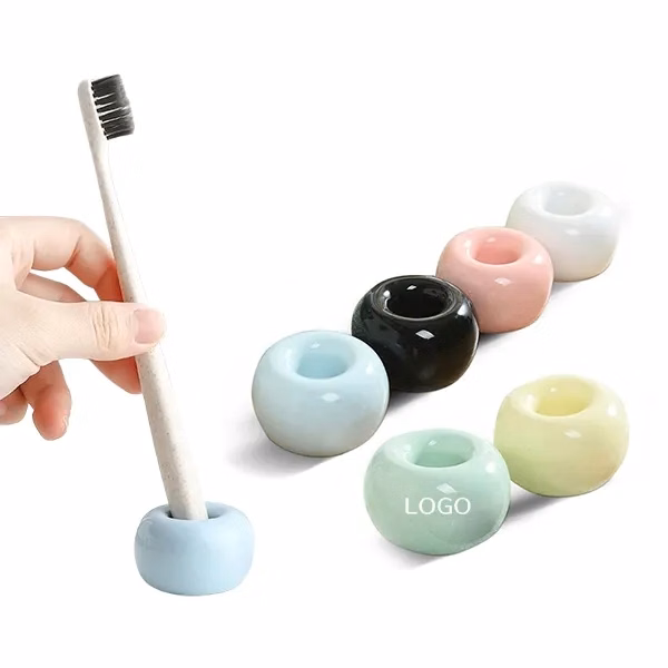 Ceramic Toothbrush Holder Stand with Handmade Mini