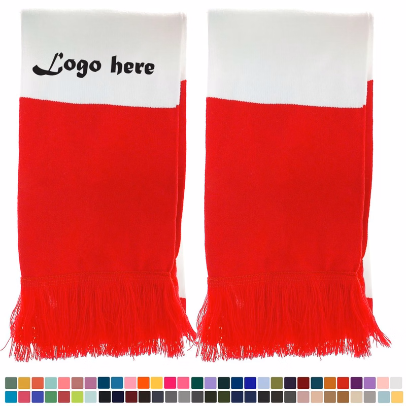 Acrylic Knitted Scarf With Tassel