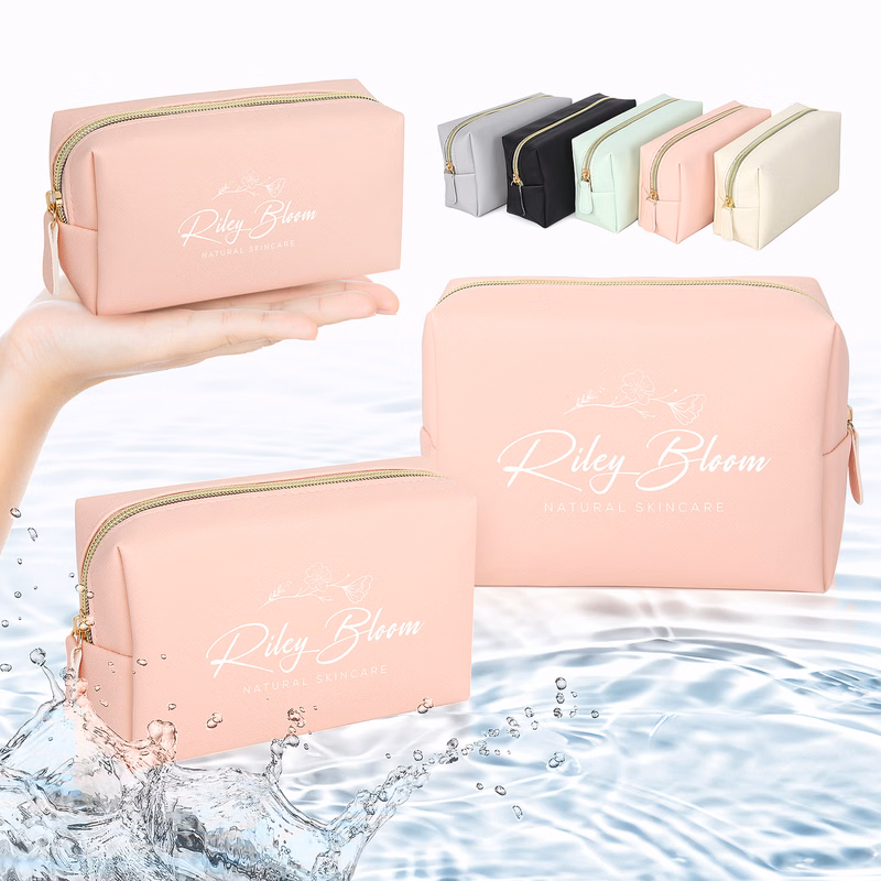 PU Leather Toiletry Bag - Makeup, Toiletries and Tech Accessories