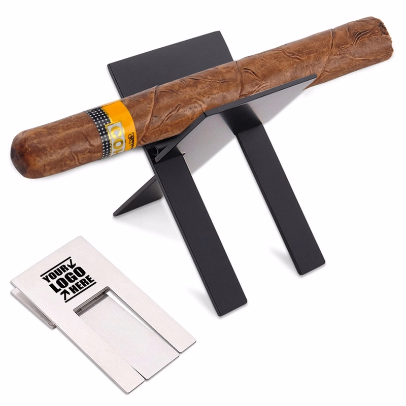 Stainless Steel Foldable Cigar Holder