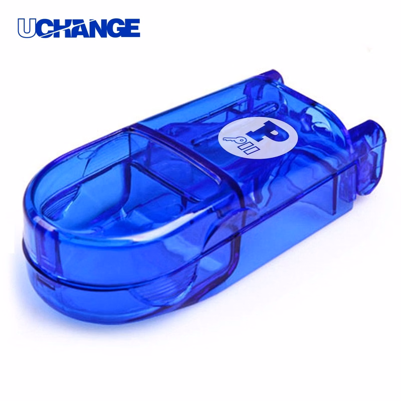 Health Portable Pill Cutter Splitter Case Box Organizer