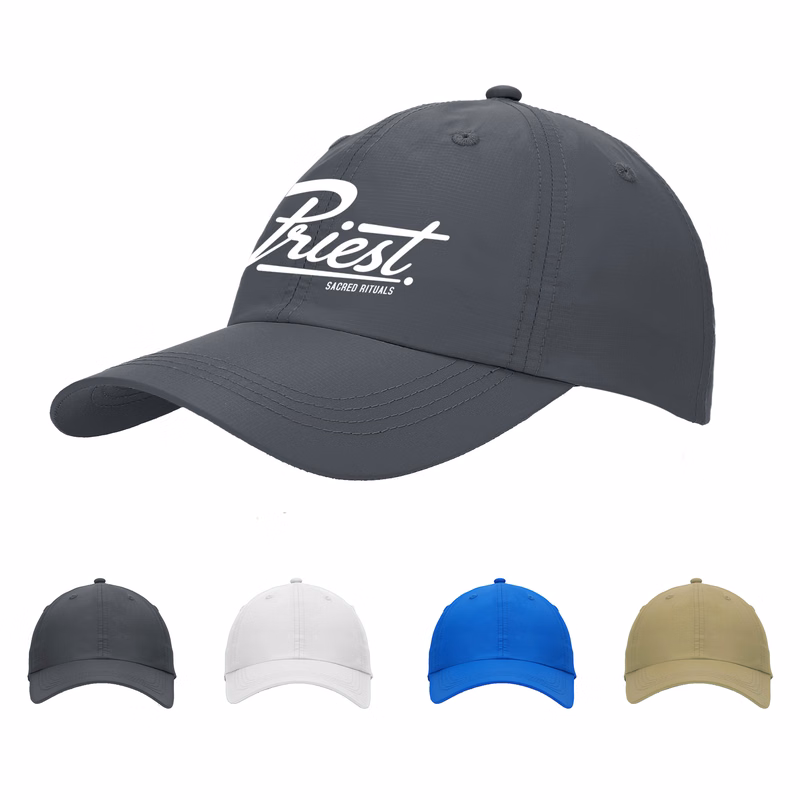 6-Pannel Superlite Unstructured Quick-Dry Baseball Cap