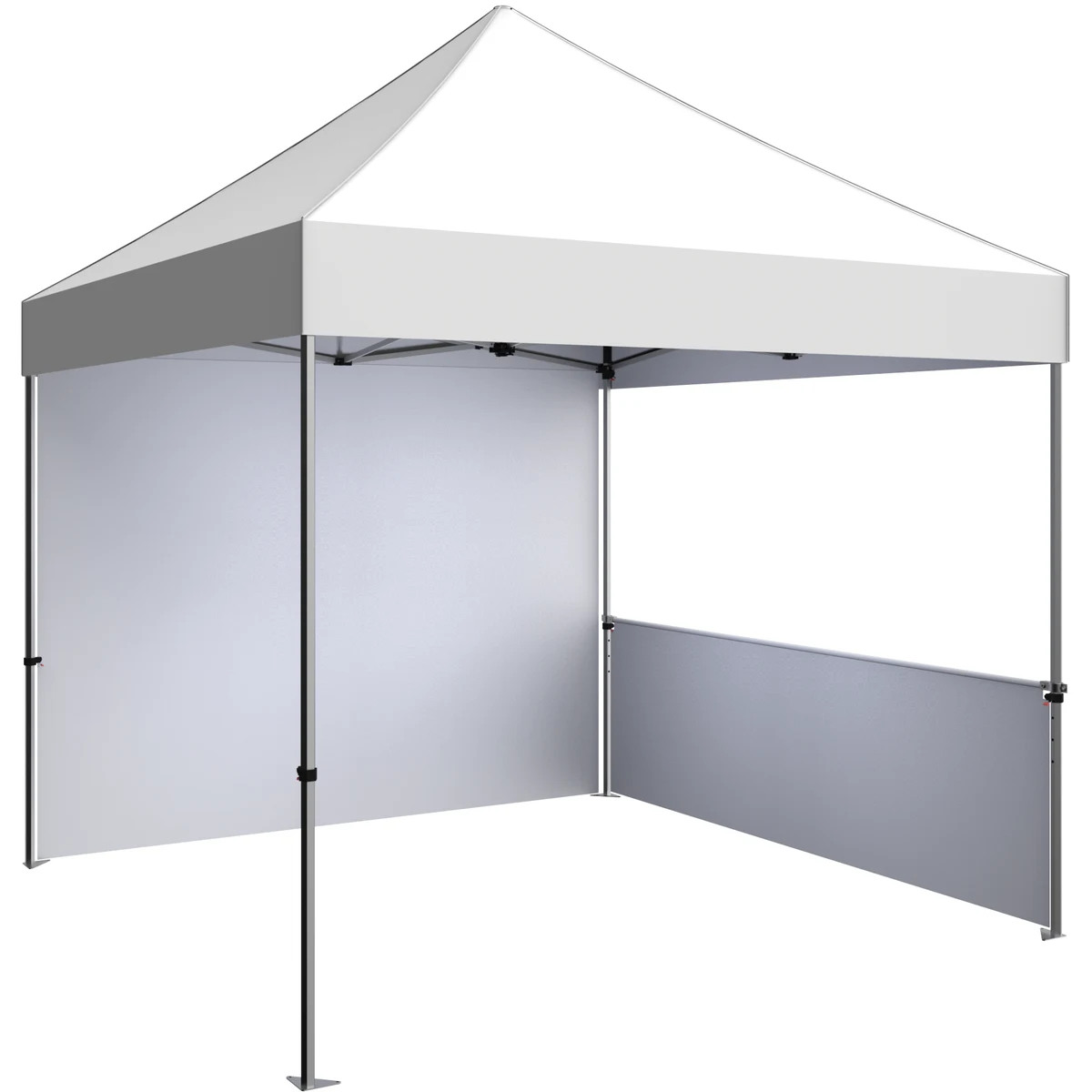 10' Zoom Outdoor Tent Stock Color Halfwall Kit 1