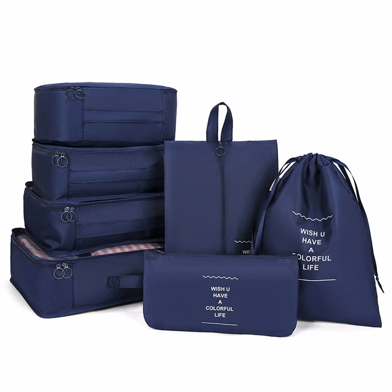 7 Set Travel Cubes for Suitcases