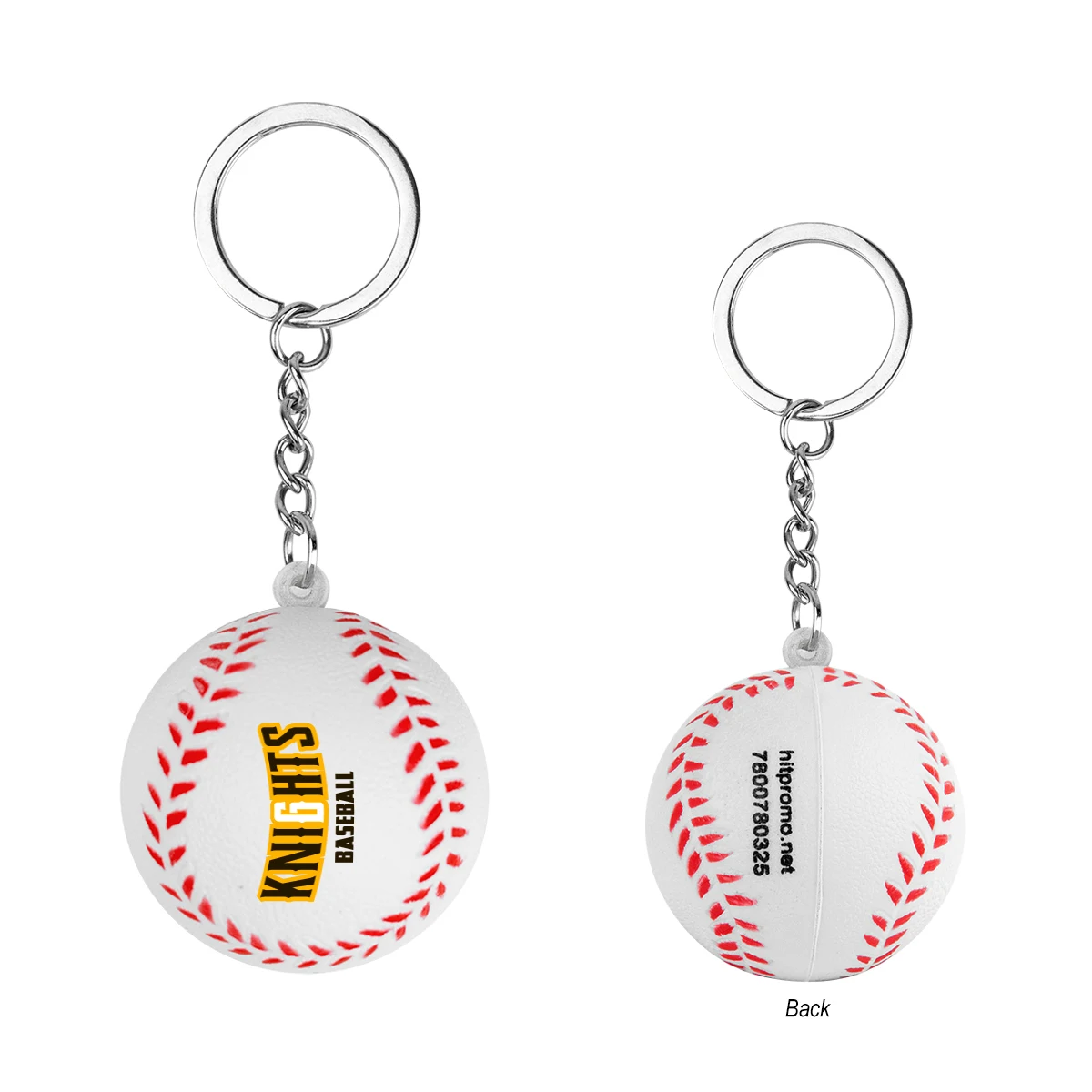 Baseball Stress Reliever Keychain 1