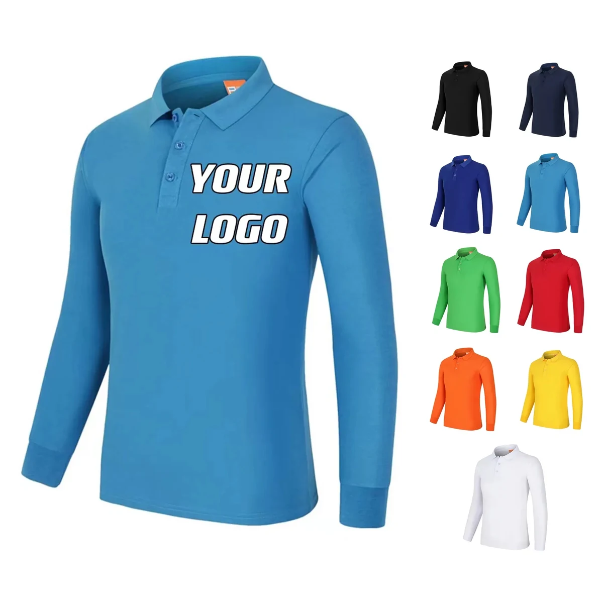 Men's Long-Sleeve Sweatshirt Tops, custom hoodie or sweatshirt with logo imprint 1