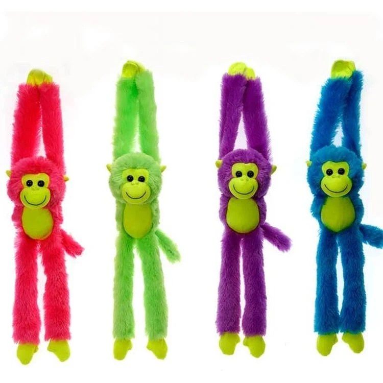 Long Leg Monkey Plush Toys - Assorted Colors 16" 1