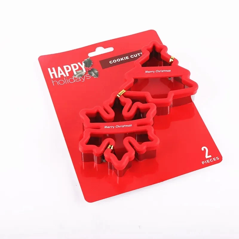 2PCS Chritsmas Cookie Cutters Set 1