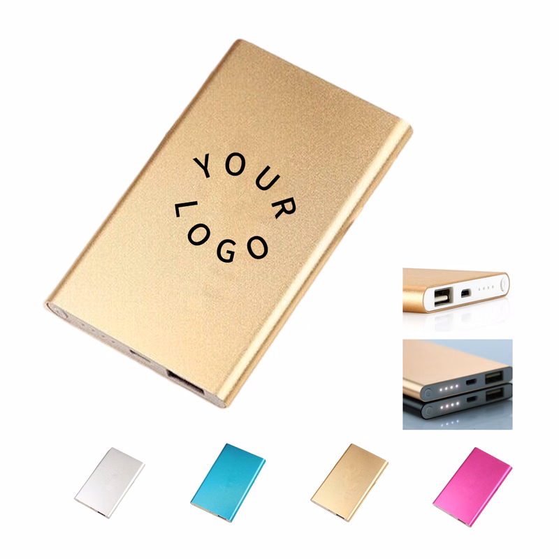 5000 mAh Ultra Slim Aluminum Portable Power Bank