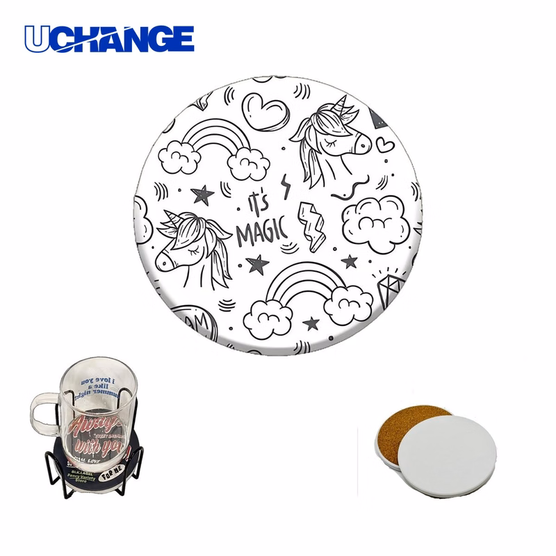 Water Absorbing Anti-Slip Coaster Mat