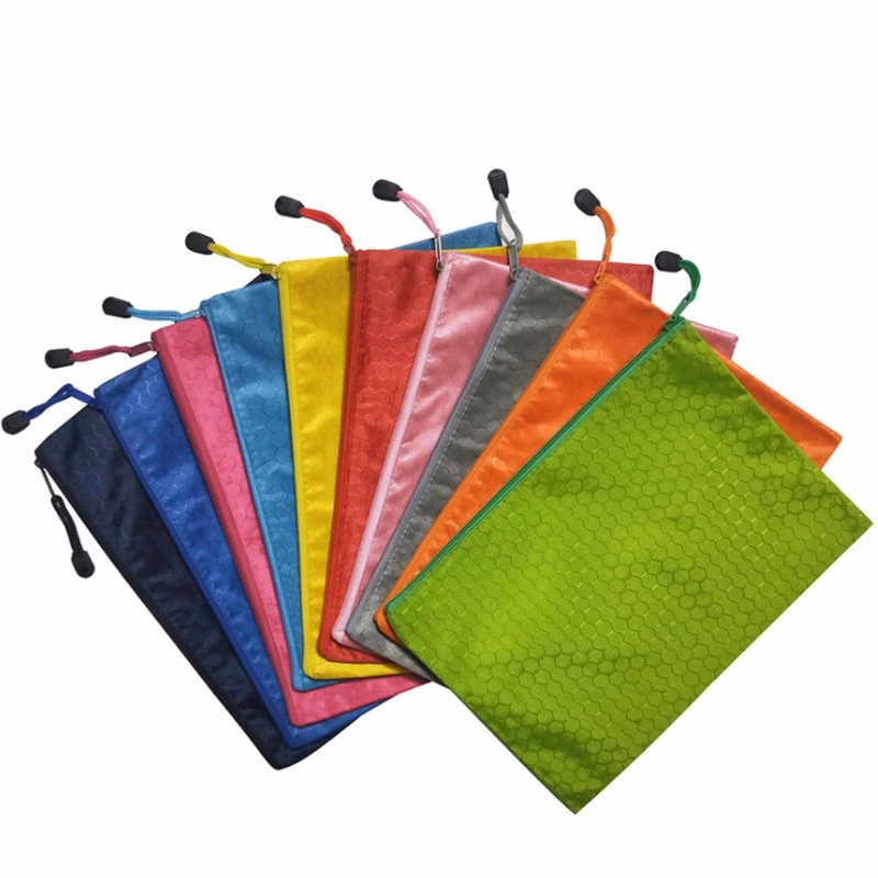 A4 File Oxford Durable Zipper Bag