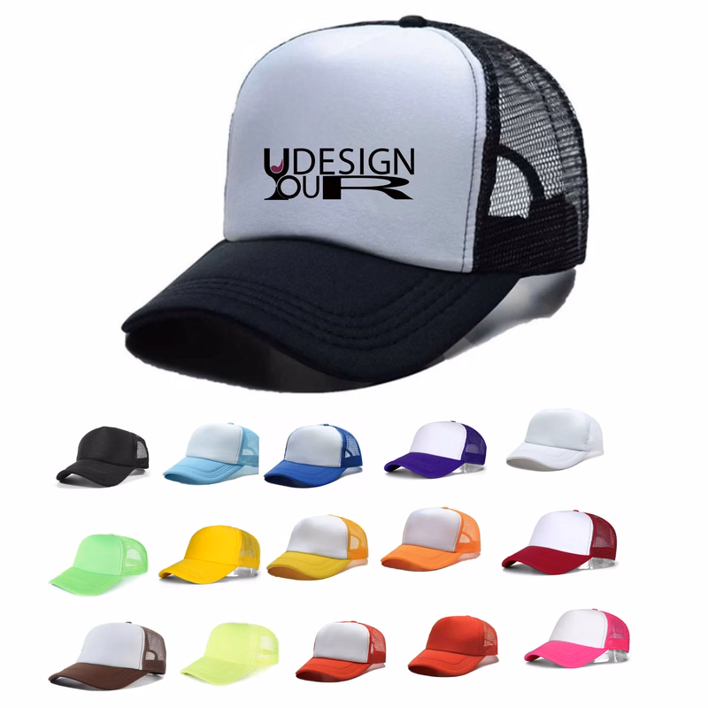 High Crown Foam Mesh Back Trucker Hat