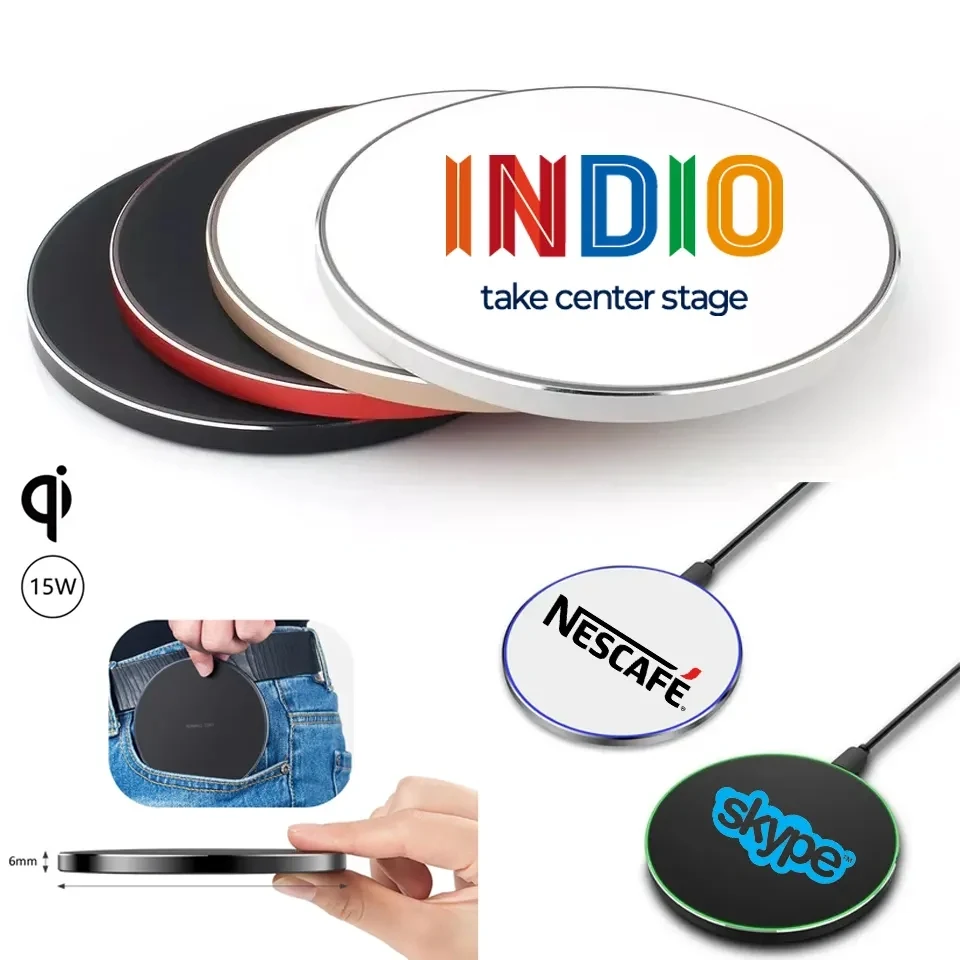Ultra Slim 15W Qi Wireless Charger Pad 1