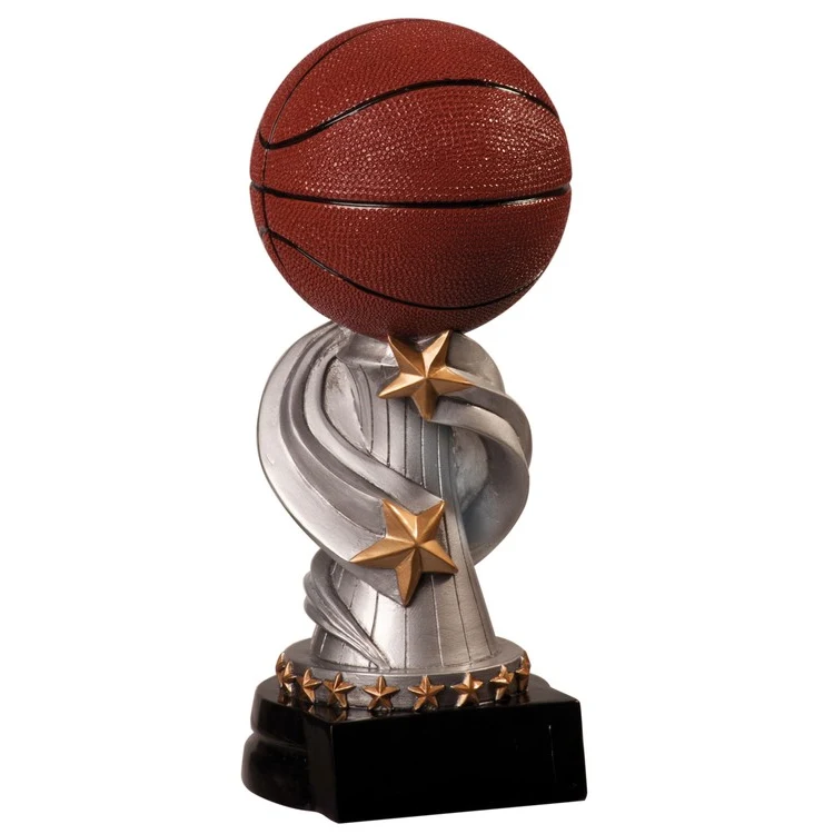 Basketball Encore Resin Award 7" 1