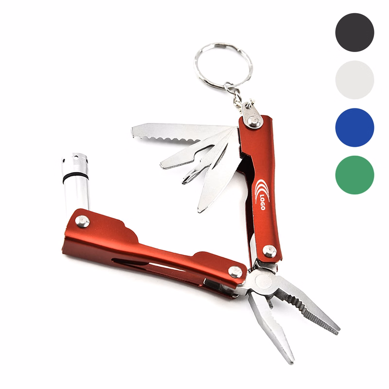 Led Light Mini Flashlight Pliers