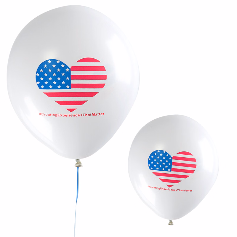 12" Standard Latex Balloon (2 Color Imprint)