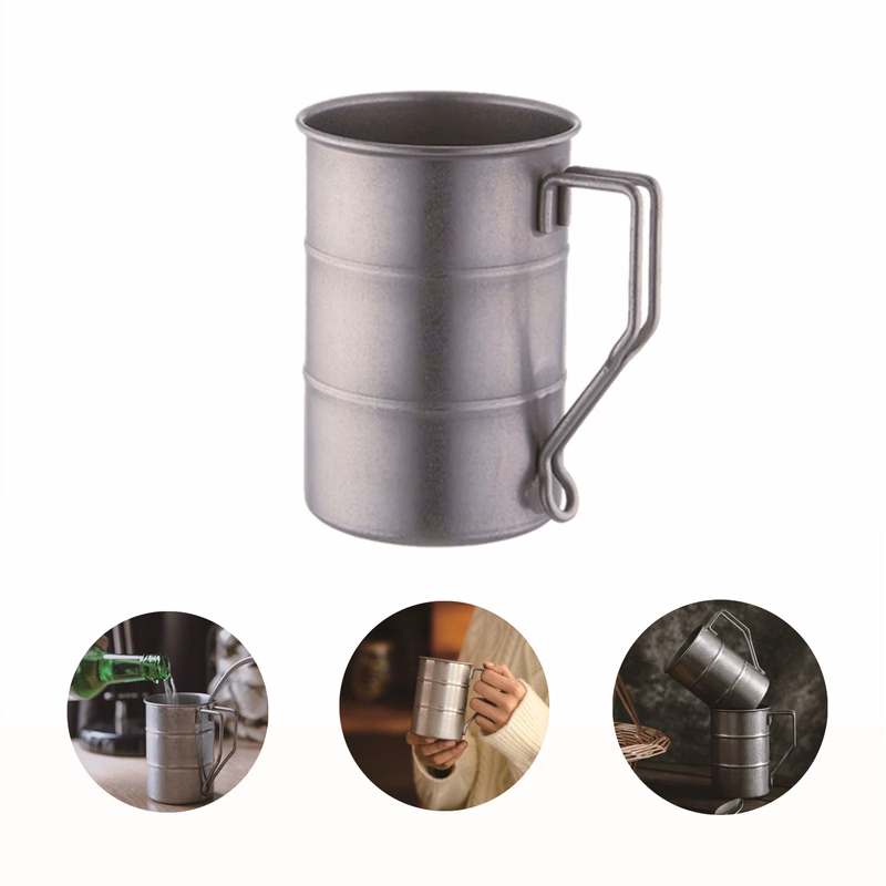 12 OZ Vintage Stainless Steel Mug/Beer cup