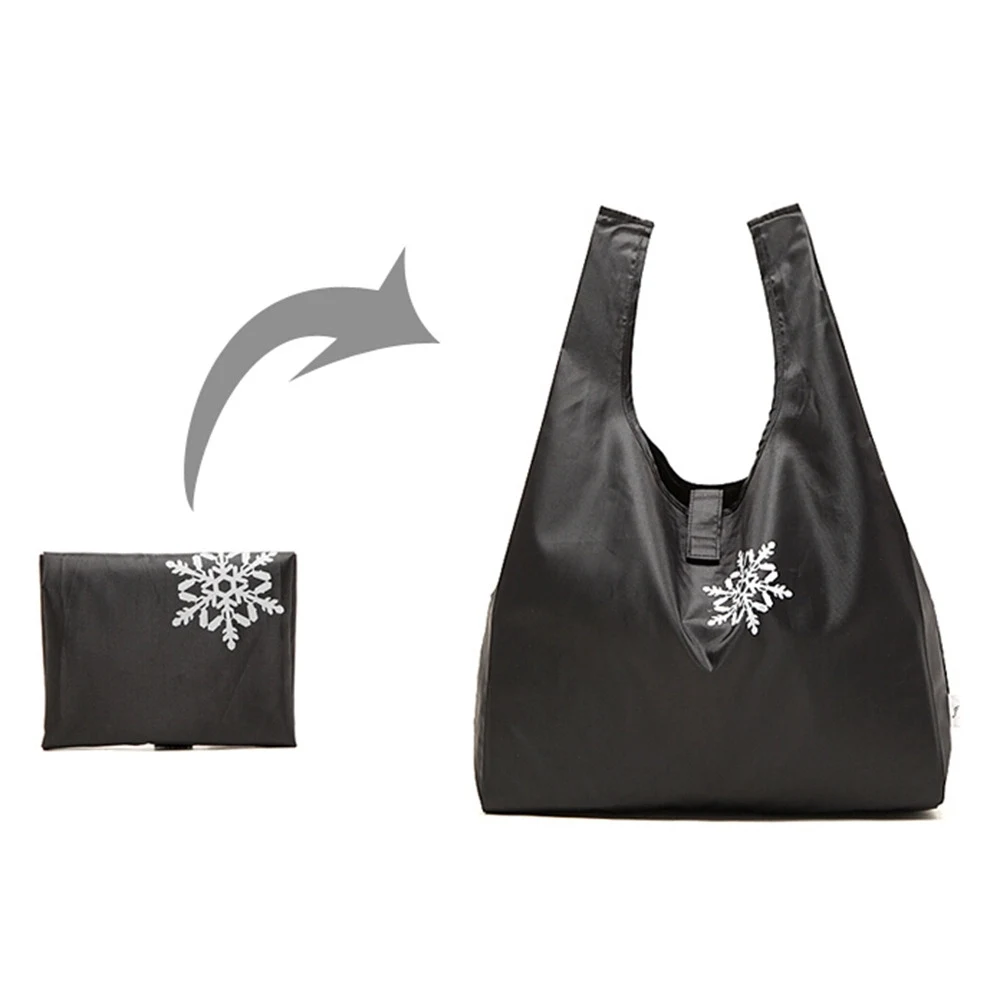 Folding nylon advertising shopping bag 1