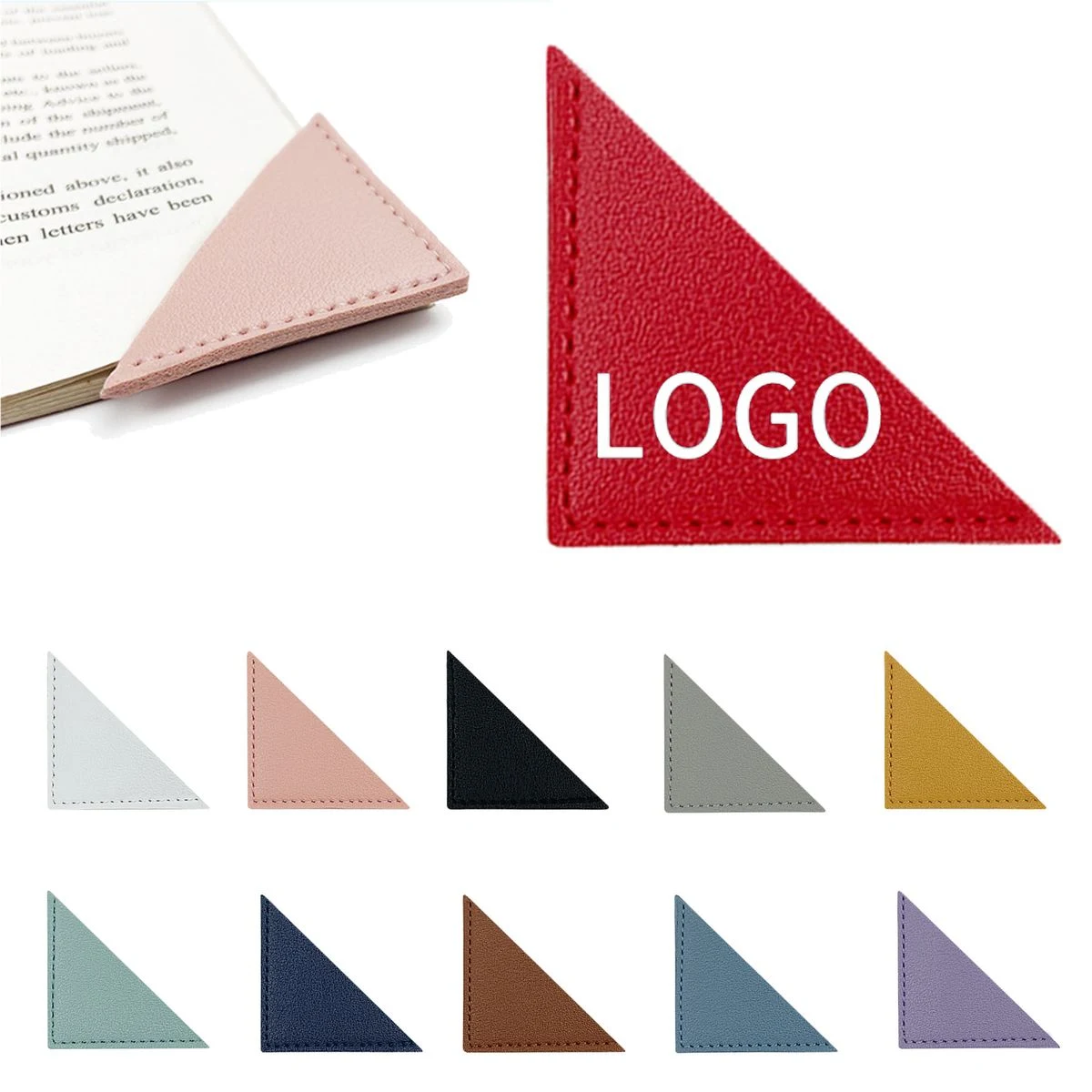 PU Triangle Bookmark 1