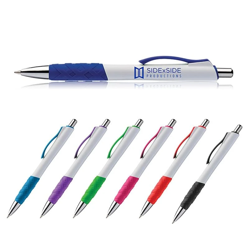 Stylish retractable round point pen 1