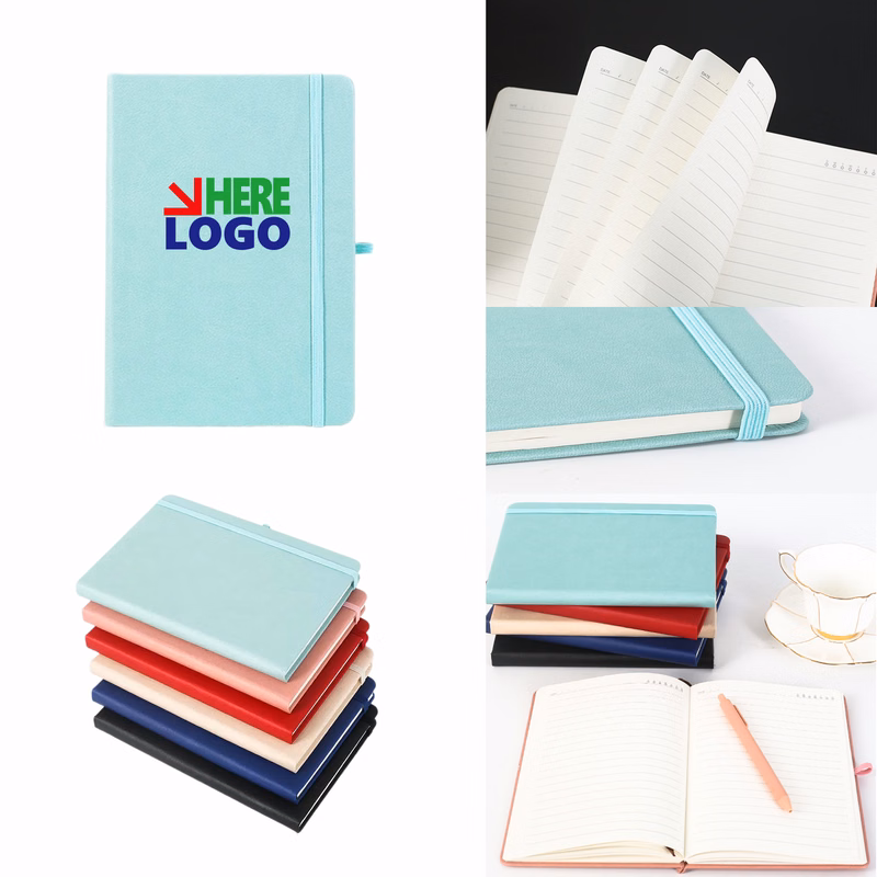 A5 Notebook With Elastic Strap