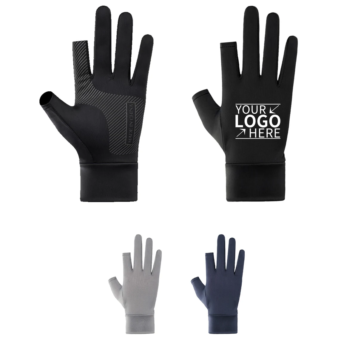 Men Summer Sun Gloves 1