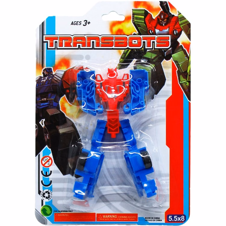 Transbots Action Figures - Assorted 4"