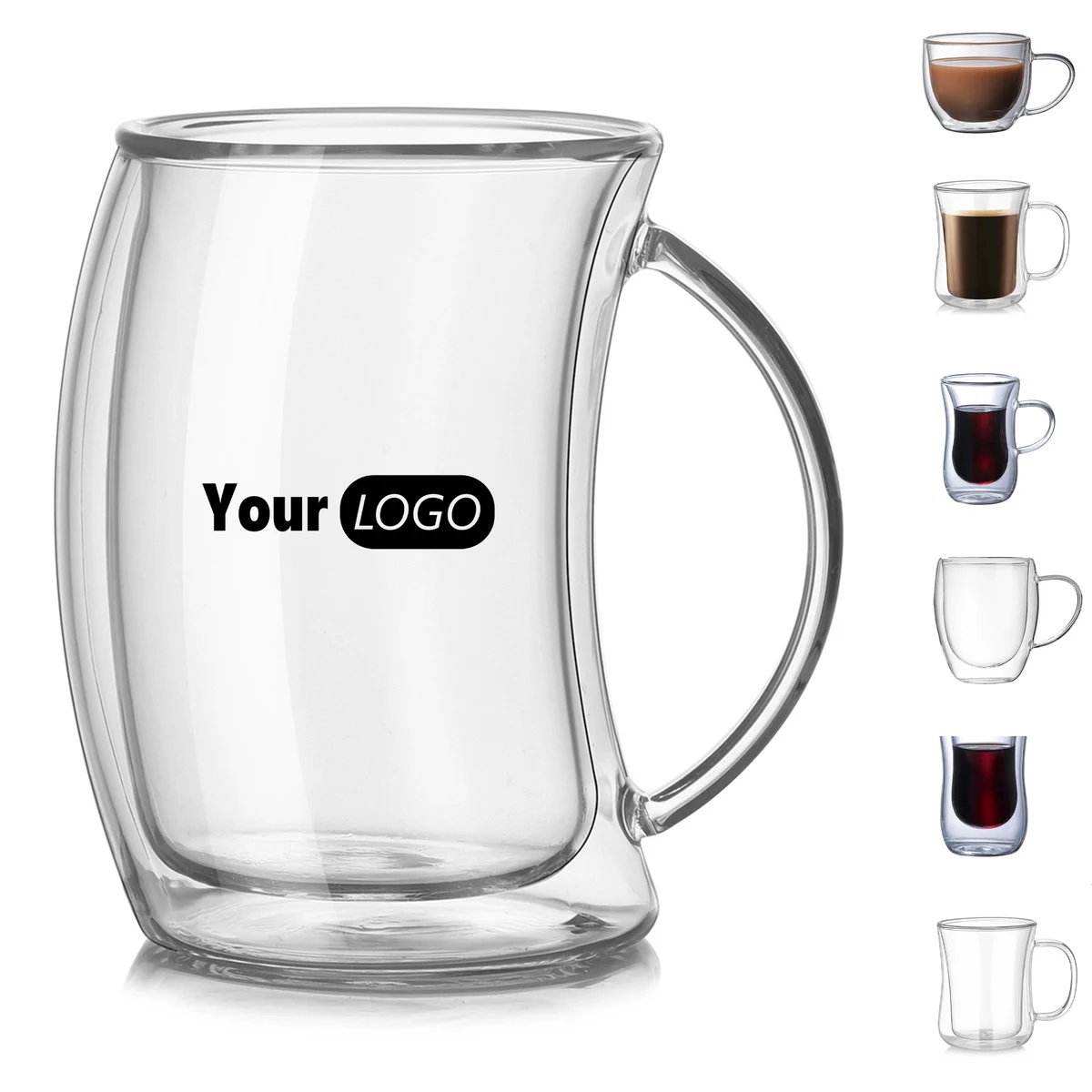 Glass Tropical Resistant Water Cup 1
