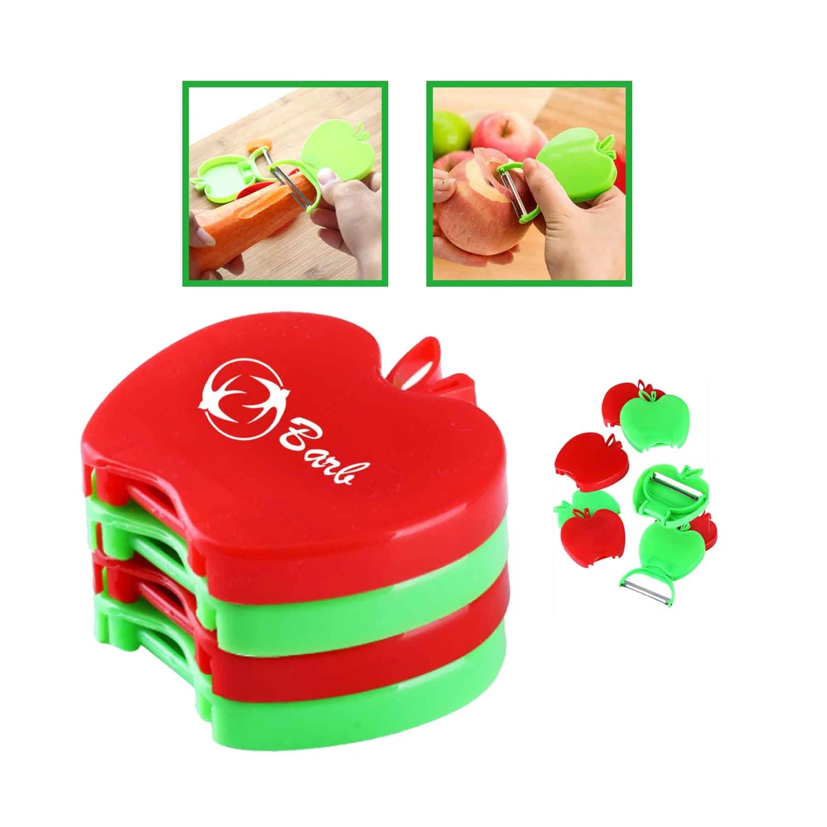 Foldable Fruit Peeler Apple Shape Vegetable Cutter 1