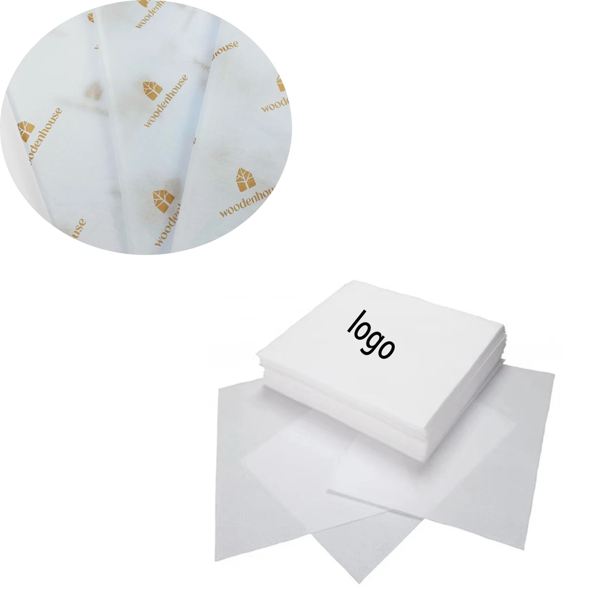 40gsm White Wrapping Paper 1
