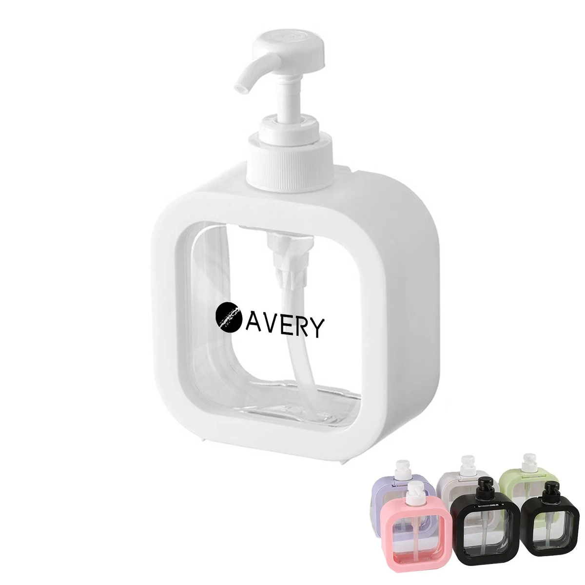 Clear dispenser bottle 1