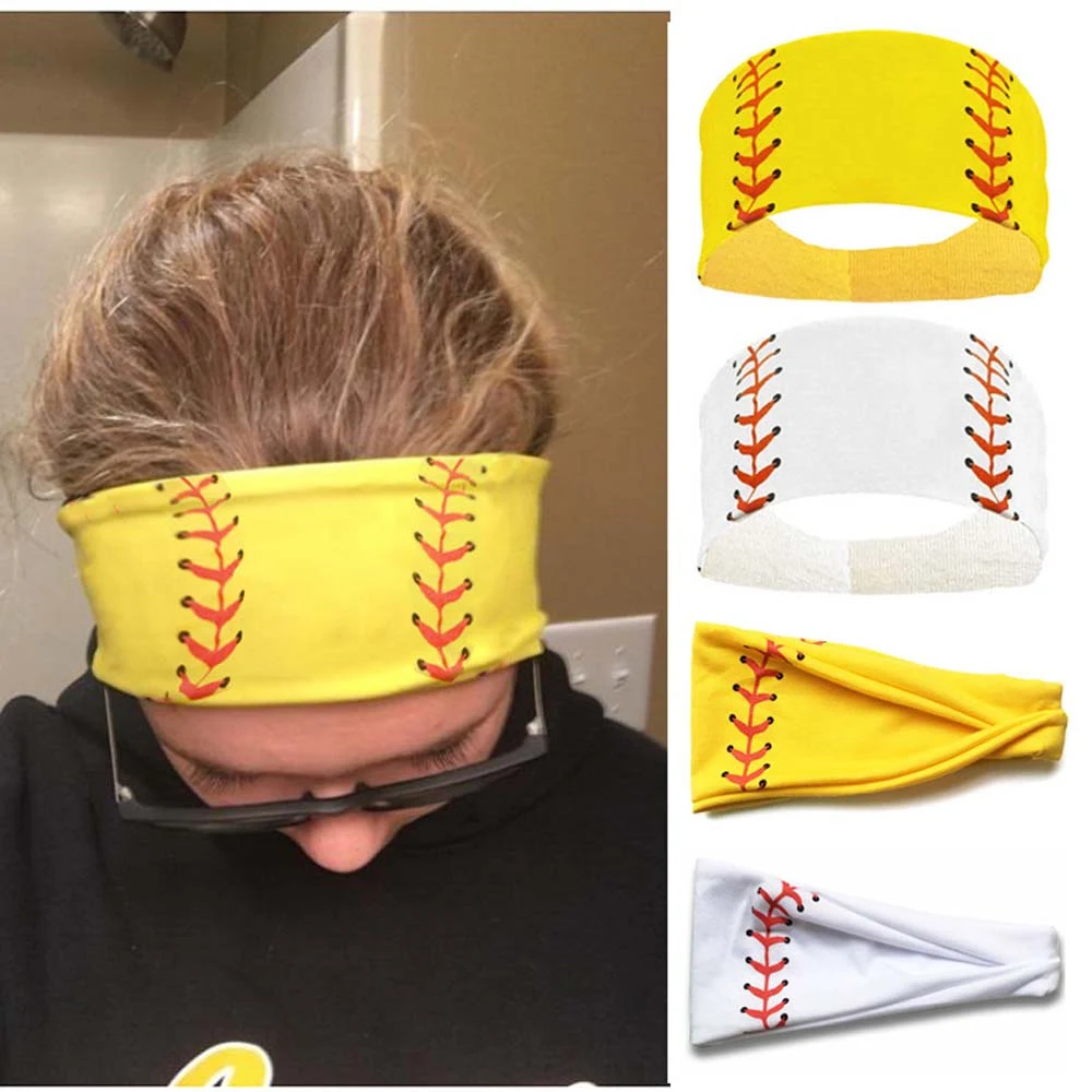 Sports Sweat Wicking Softball Headband 1