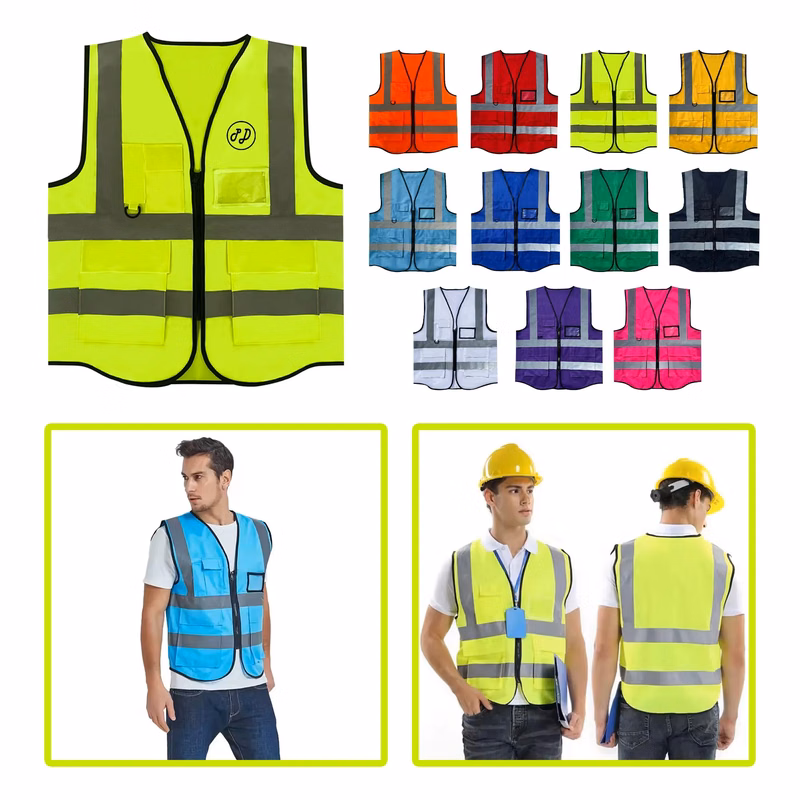 Multi-Functional High-Visibility Safety Vest