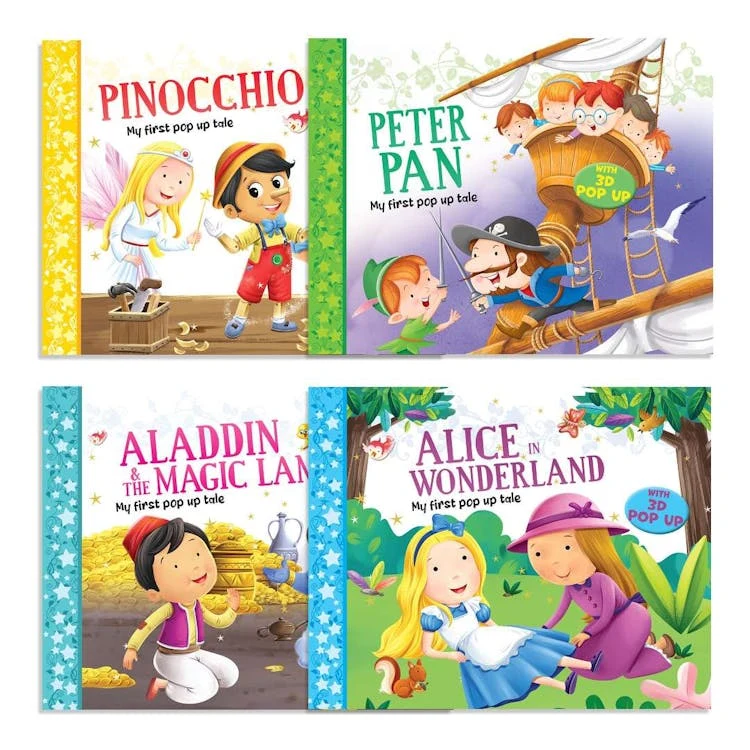 Pop-Up Fairy Tales Books - Assorted Themes 1