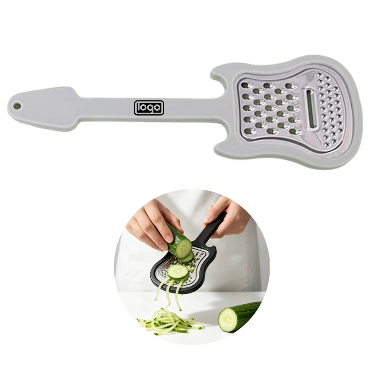 Guitar Shape Stainless Steel Peeler 1