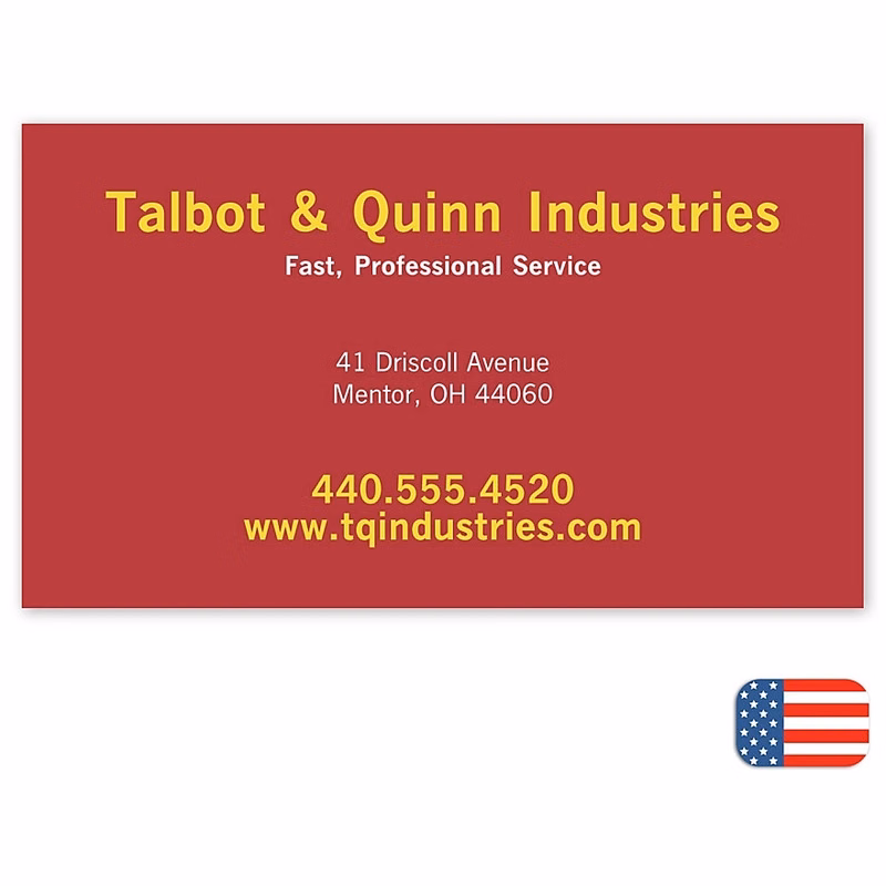 Business Card, Jumbo Magnet
