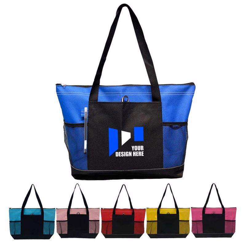 600D Oxford Cloth Shopping Tote Bag